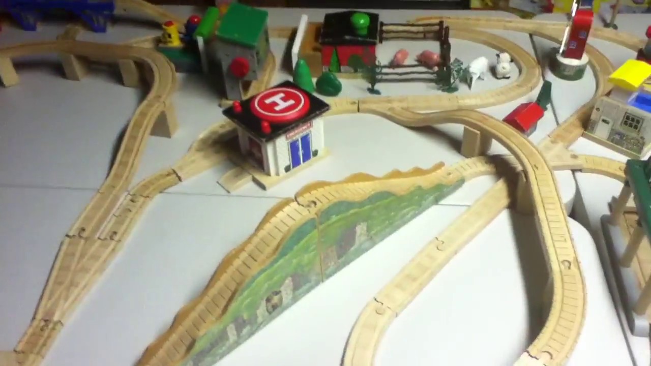 Sodor Wooden Adventures Thomas Wooden Railway Layout (#1) - YouTube