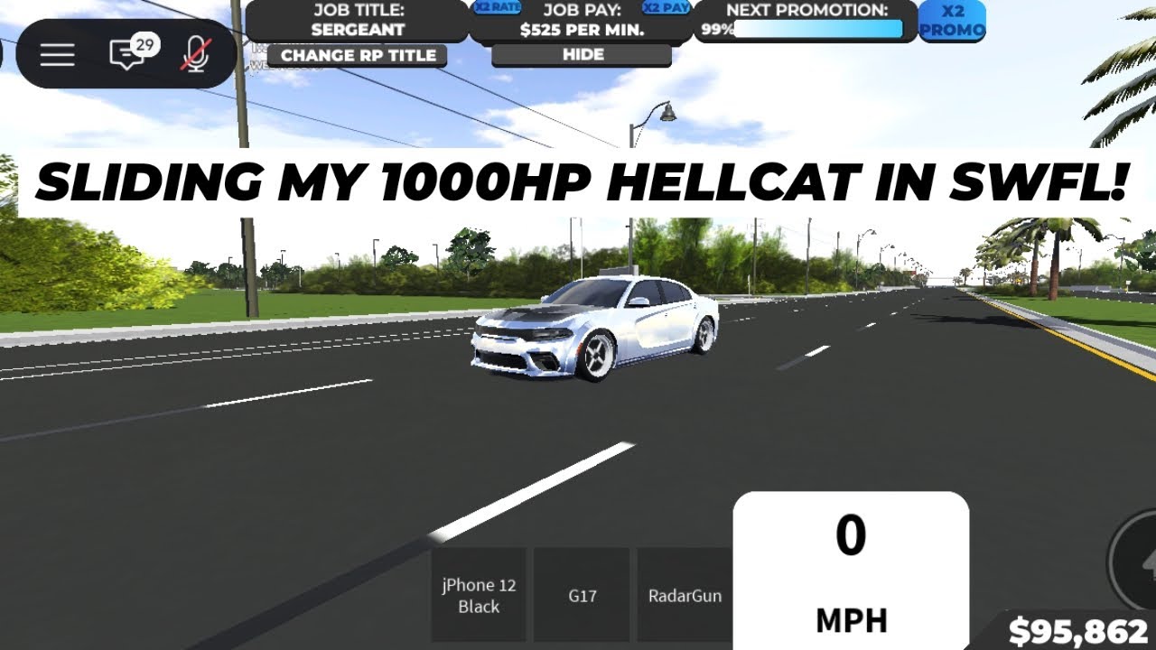 SLIDING MY 1000HP HELLCAT IN SWFL