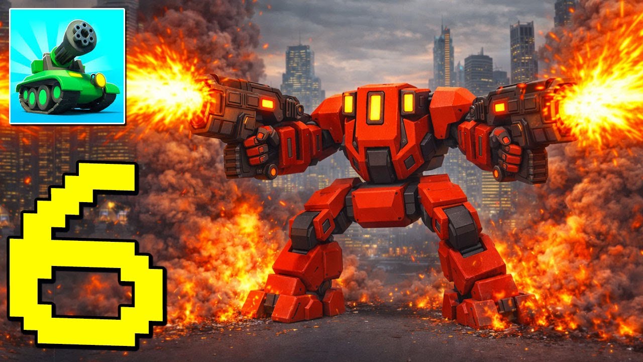 Tank Sniper - Gameplay Walkthrough Part 6 - Shooting Game , Update Tanks and Base (Android,iOS)