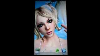 3D Beach Girl HD Live Wallpaper Demonstration 3D Beach Girl HD Live Wallpaper Demonstration