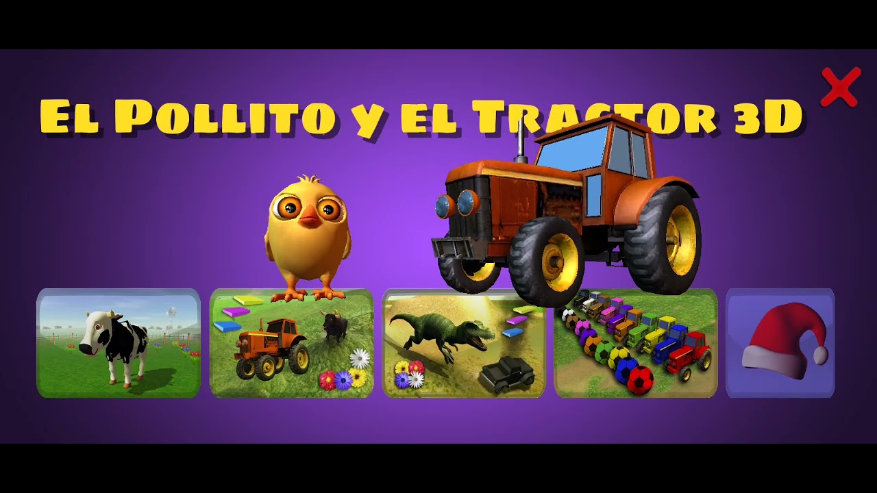 jugando con el pollito y el tractor de la granja con dylantx🤓 male sal