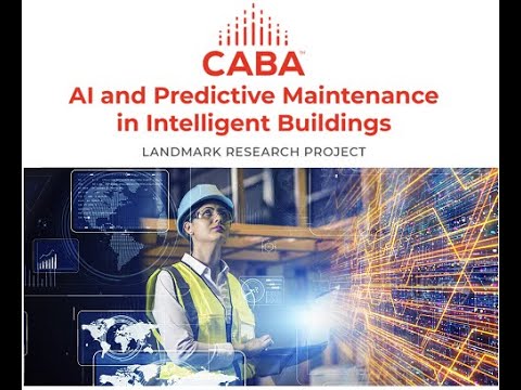 AI and Predictive Maintenance in Intelligent Buildings Informational Webinar