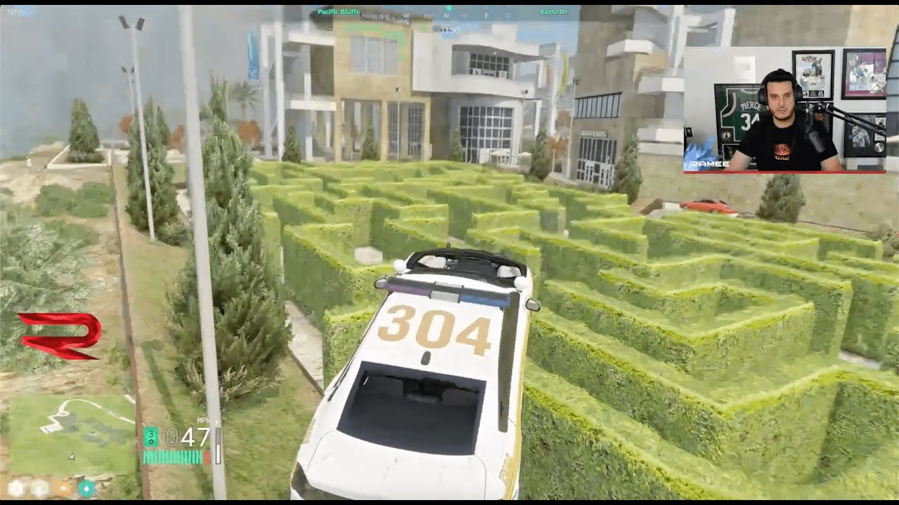 Maze Rp Ramee And Mr. K Launch Cop Cars In The Maze | NoPixel 4.0 GTA RP - YouTube