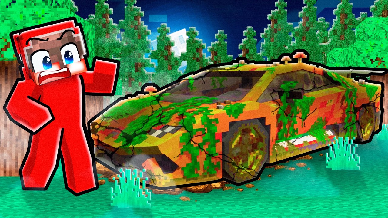 We Found an ABANDONED CAR in Minecraft..
