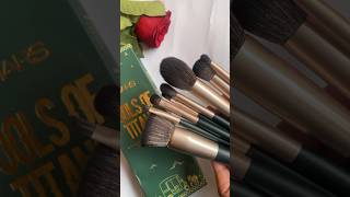 Mars Cosmetics Tools of Titans Brush Set Unboxing💕✨ The best affordable brush set I have ever used!