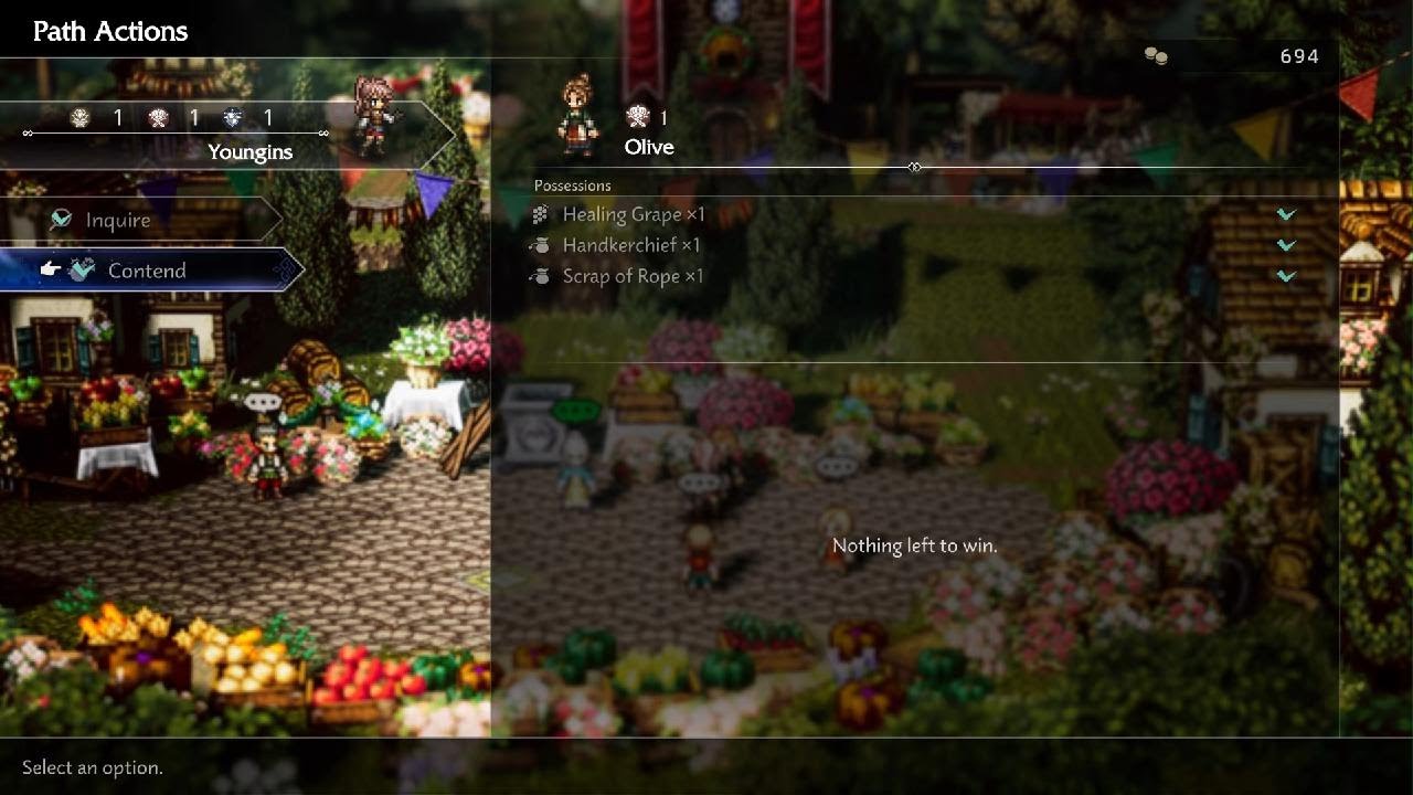 OCTOPATH TRAVELER 0 - Wishvale, Scarlet Wings Boss