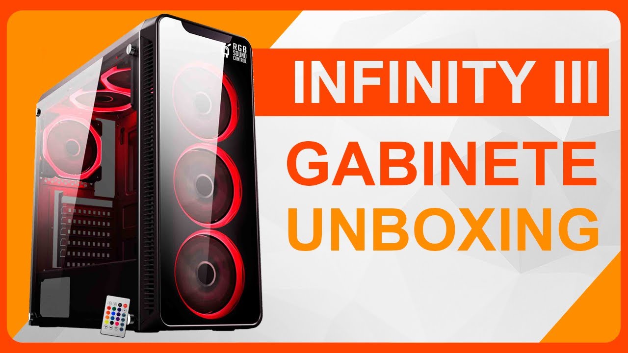 Gamer Infinity III Unboxing Review Completo YouTube