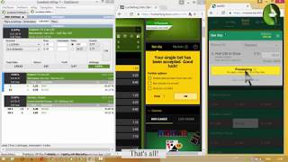 Arbitrage Betting - win average 5 euros per 1 minute with OddStorm! screenshot 5