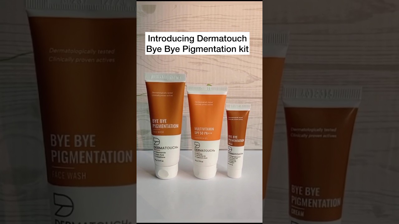 Introducing DERMATOUCH BYE BYE PIGMENTATION kit Reviewe  