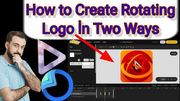 How To Create Rotating Logo In 2 Way | Double Rotating Logo Create in Kinemaster | 3D Rotating Logo