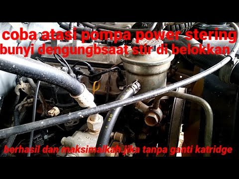 Video: Bagaimana cara menghilangkan gelembung udara di pompa power steering?