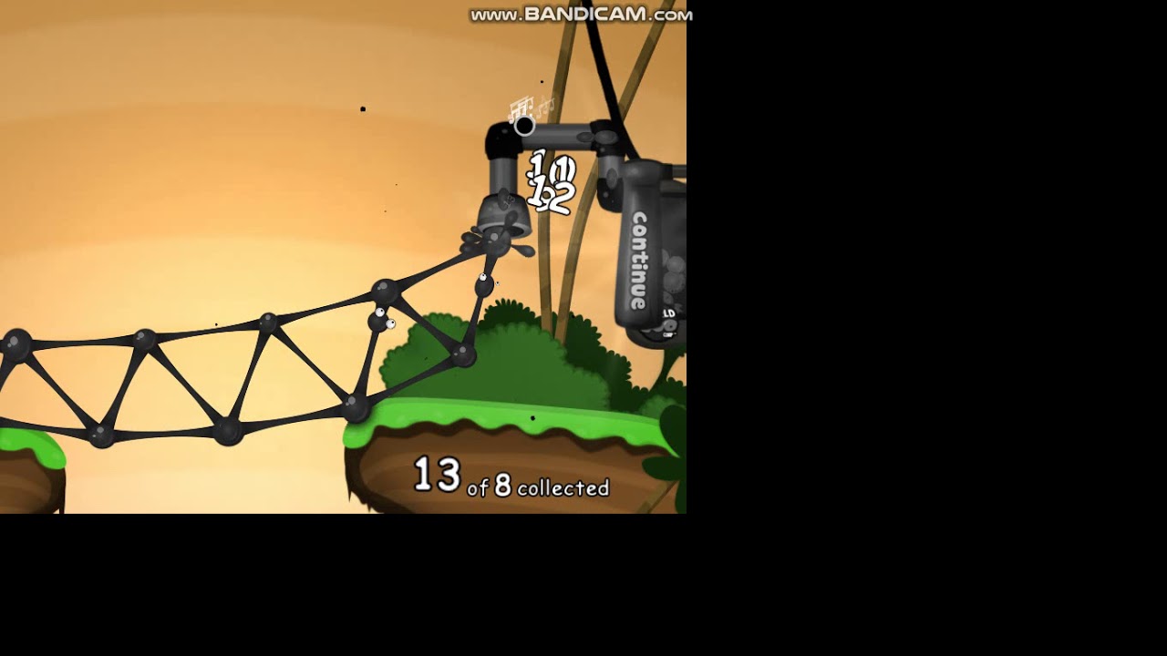 World of goo - Standart level - Small Divide