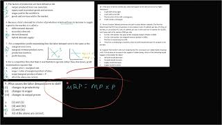 AP Microeconomics Unit 5 Review