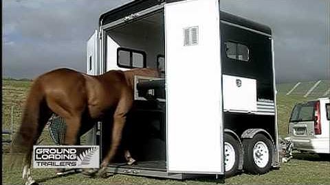 Ground Loading Horse Floats