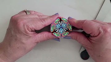 Polymer Clay Kaleidoscope Cane
