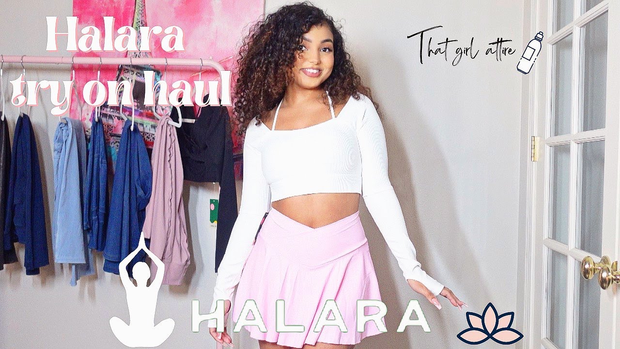 Halara Try On Haul  Getting ready for the new year 2024 ♡ 