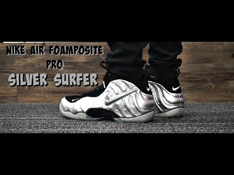 foamposite pro silver surfer