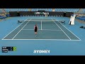UTR Pro Tennis Series - Sydney - Wednesday 2nd September