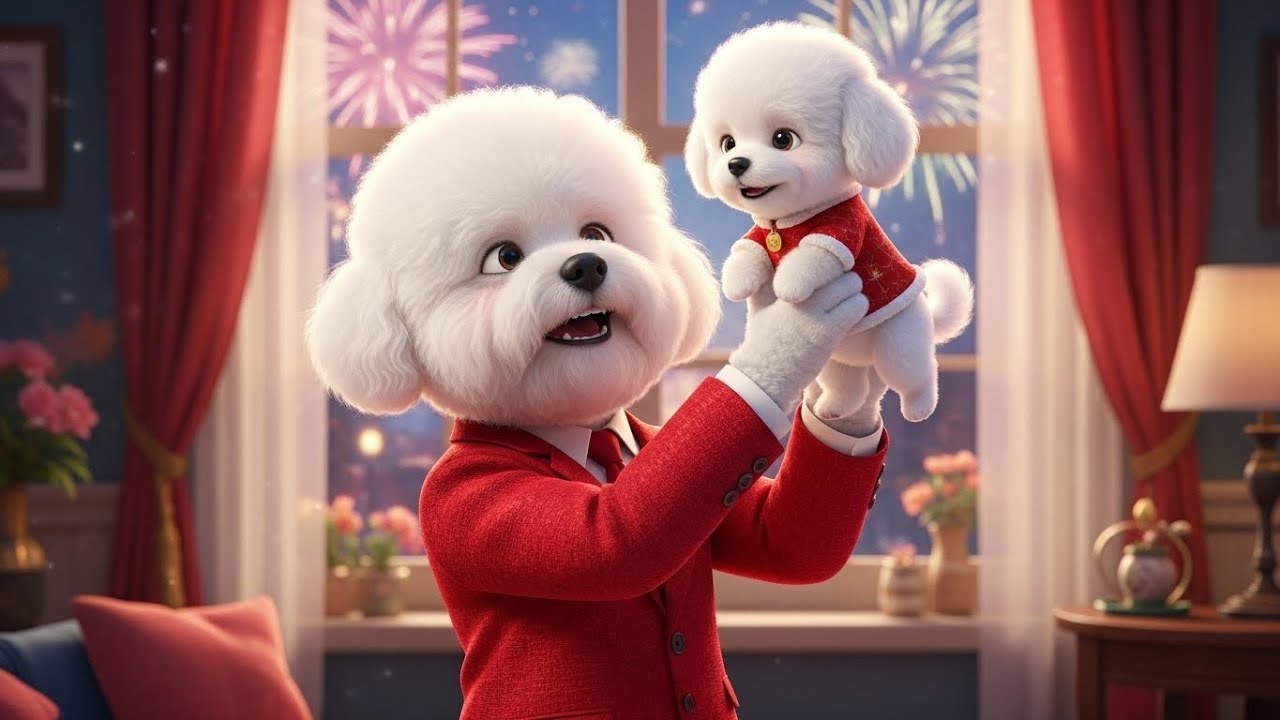 Tuti the Dog Celebrates Lunar New Year and Shares His Heartfelt Gift 🎆