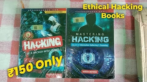 Cyber Security/Ethical Hacking Books in ₹150 Only | Learn Basics | Unboxing & Review | Plays Tech