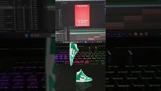 Step Into Style | Dynamic Shoe Motion Graphics Animation