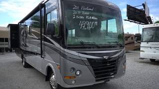 SOLD! 2011 Fleetwood Terra 34DS Gas Class A , 2 Slides, 15K MIles, 362 HP, Full body Paint, $49,900