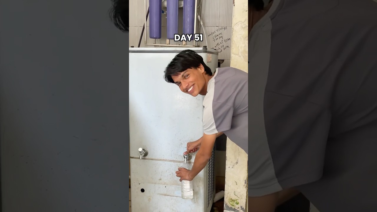 DAY 51 HNBGU Hostel Me Water cooler kharab 