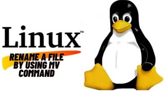 How to rename a file by using MV command in LINUX