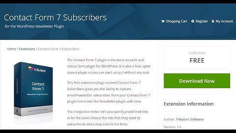 How to capture email newsletter subscribers from your Contact Form 7 Subscribers extension