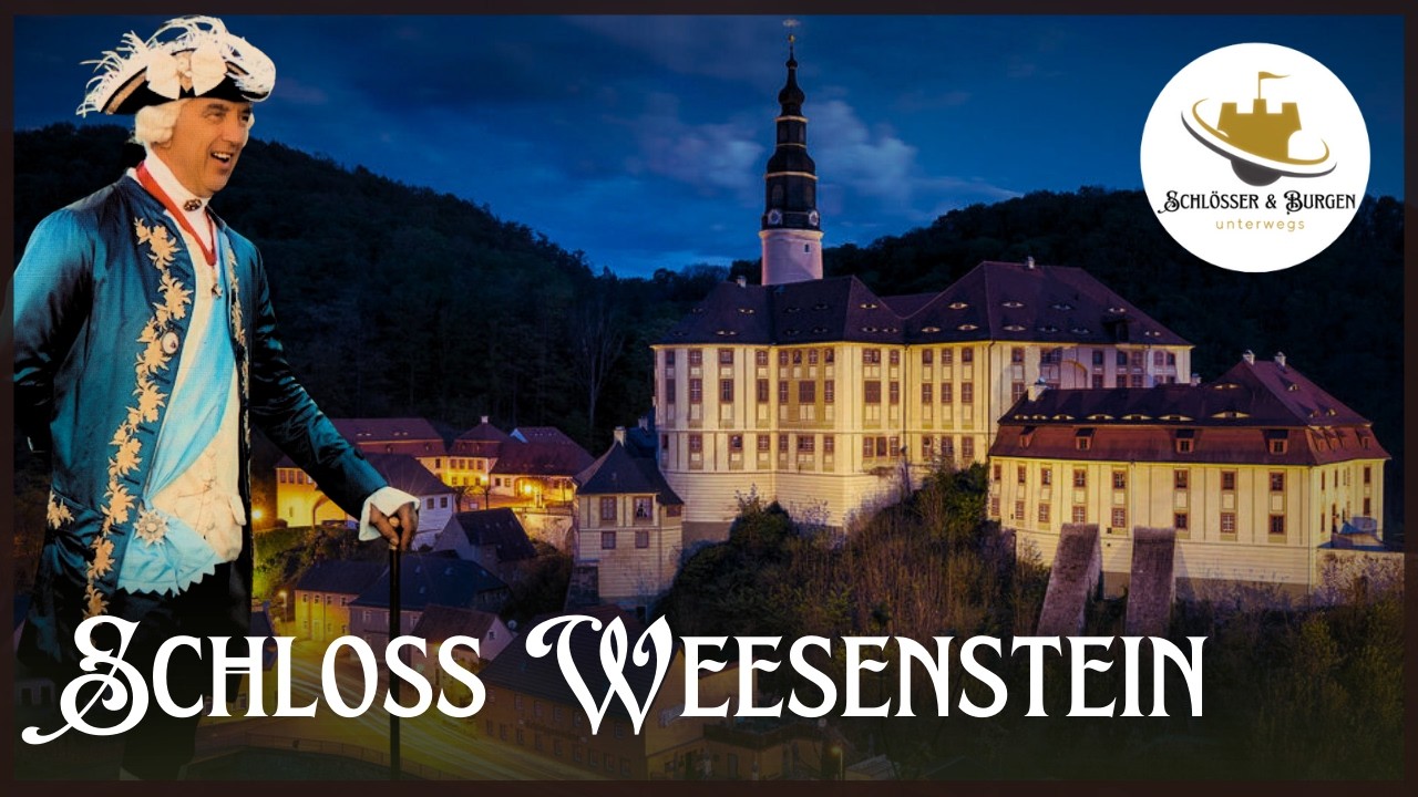 Rudolf V. - Prachtvoller Ledertapetensaal / Der Bünau-Glanz kehrt zurück / SCHLOSS WEESENSTEIN
