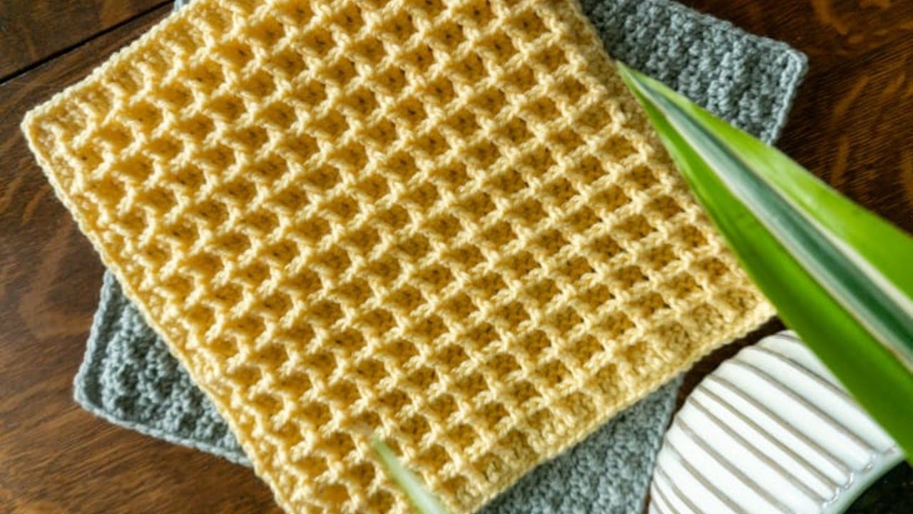 Waffle Stitch Crochet How to Crochet the Waffle Stitch Waffle