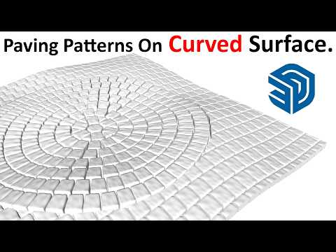 Modeling Radial Paving Pattern In Sketchup