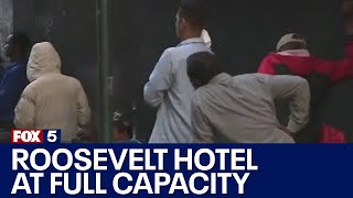 Roosevelt Hotel relief center for asylum seekers is at capacity
