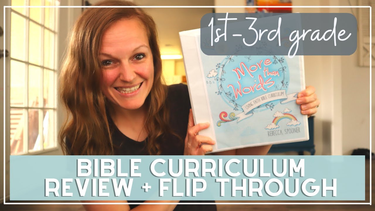 MASTER BOOKS MORE THAN WORDS FLIP THROUGH | OUR Bible Curriculum for ...