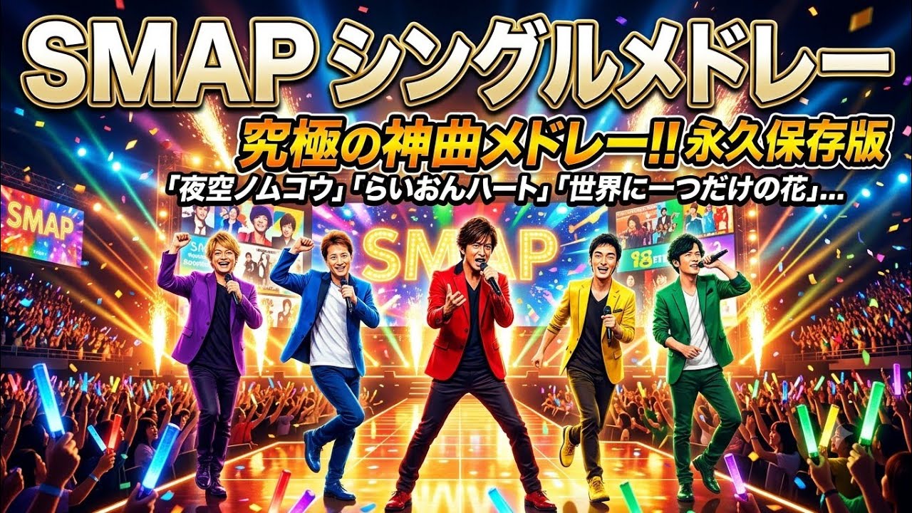 SMAPシングルコレクション - YouTube