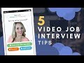 Video Interview Preparation Quiz
