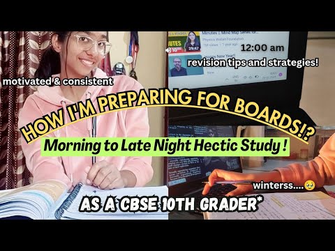 How I'm preparing for my Boards!? 🏻 | BOARDS IN 40 DAYS 🥹 | CBSE 10TH ...