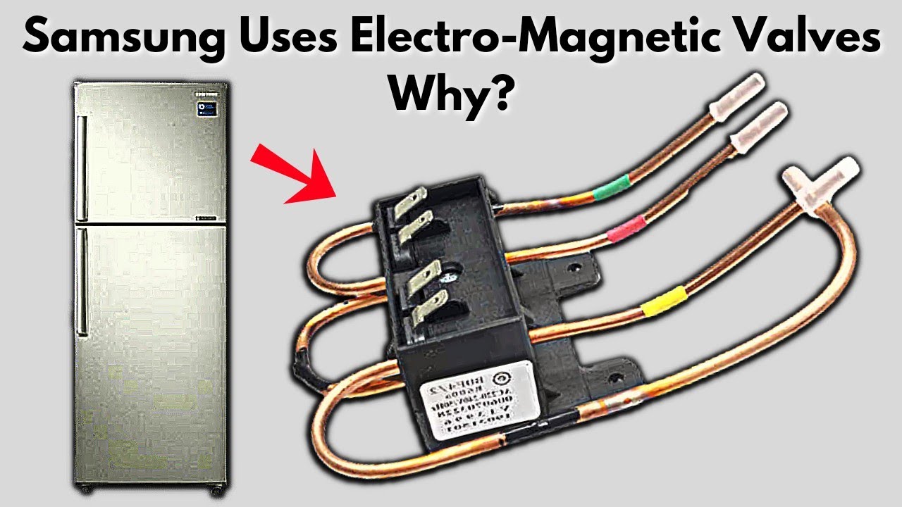 Почему Samsung использует электромагнитный клапан в холодильнике?