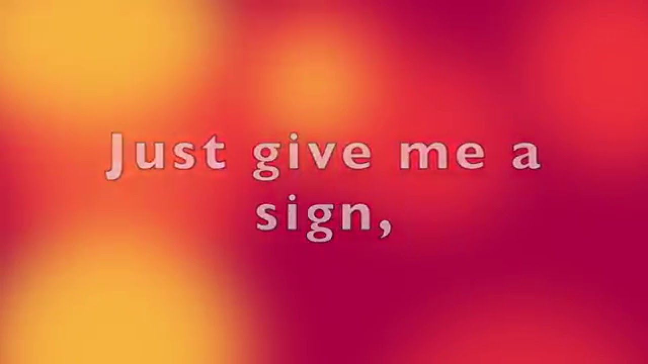 Just Give Me A Sign Lyric Video Gary D The Fabulous Armadillos Youtube