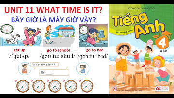 [TIẾNG ANH LỚP 4] Học kỳ 2-Unit 11: What time is it? | Bây giờ là mấy giờ vậy? Lesson 1