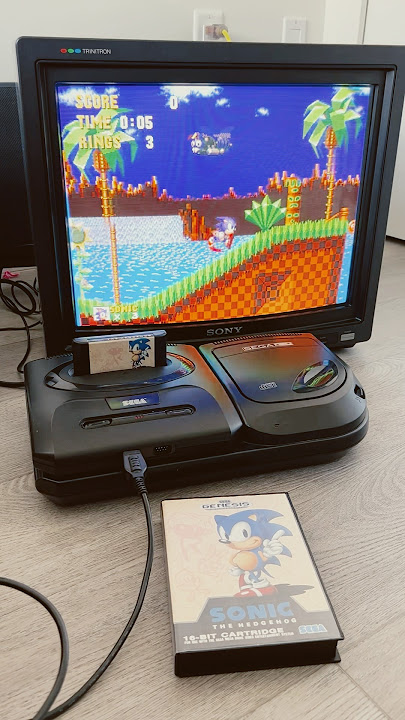 The original Sonic The Hedgehog on Sega Genesis! #segacollection