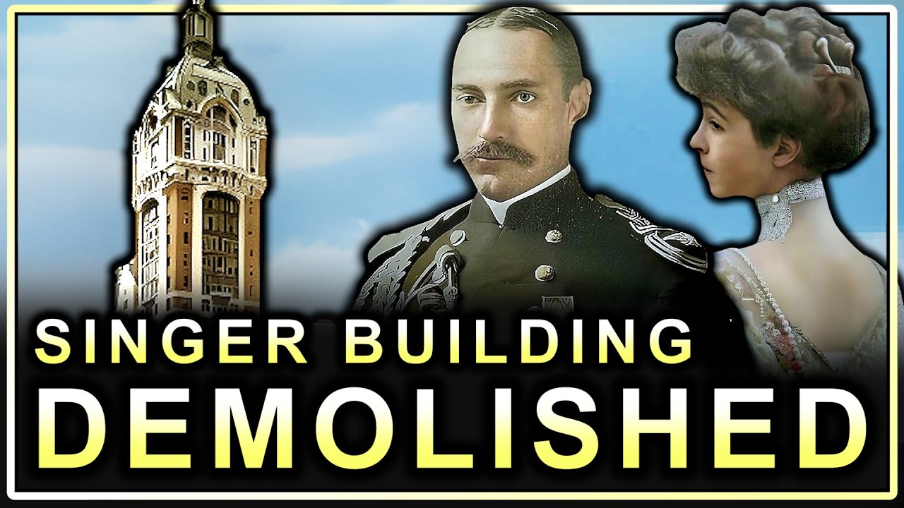 Почему Нью-Йорк разрушил самый высокий небоскреб в мире: здание «Зингер»