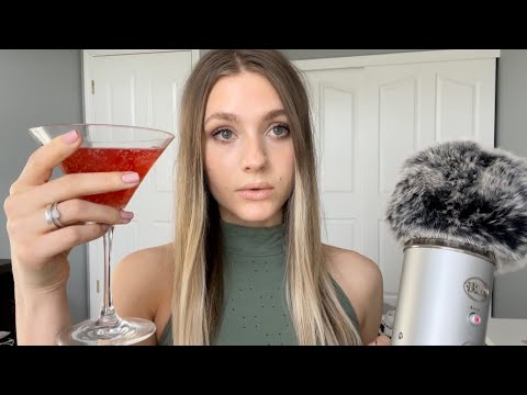ASMR Neighborhood Gossip And Drink Whisper Ramble