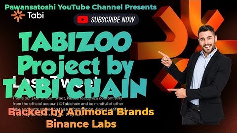 🟢 TABIZOO ($TABI) NEW (TG-BOT) MINING ⛏️ PROJECT backed by Animoca and Binance