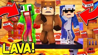 DON'T TOUCH THE FLOOR CHALLENGE... GONE WRONG! - MINECRAFT