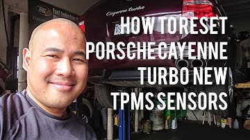 How to Reset Porsche Cayenne Turbo New TPMS Sensors