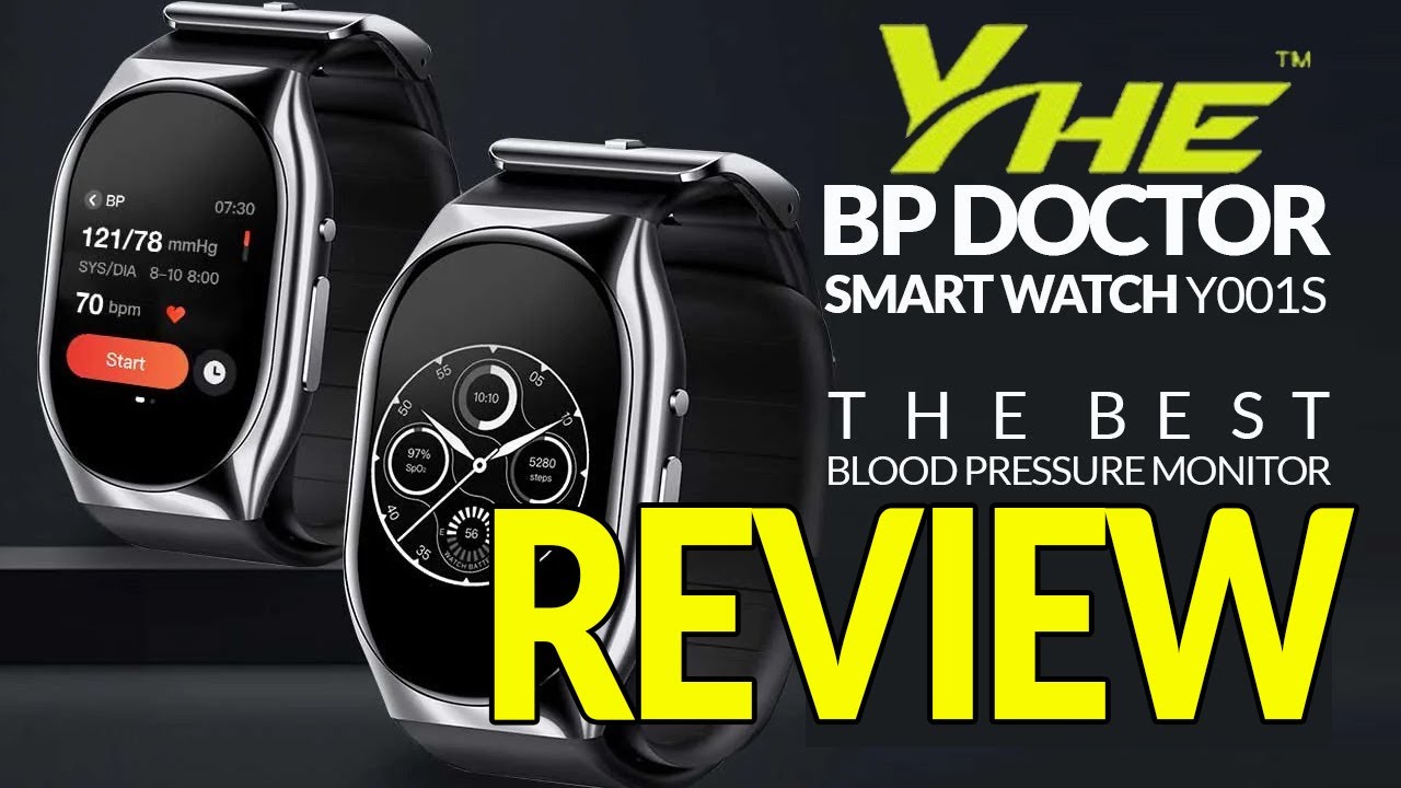 YHE BP Doctor Pro World's First Accurate Blood Pressure Smartwatch