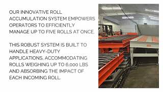 J+H AUTOMATION SOLUTIONS CASE STUDY ( 6037 1.8) ROLL ACCUMULATION SYSTEM