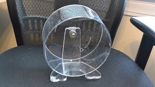 Review of Acrylic Hamster/Mouse Running Wheel