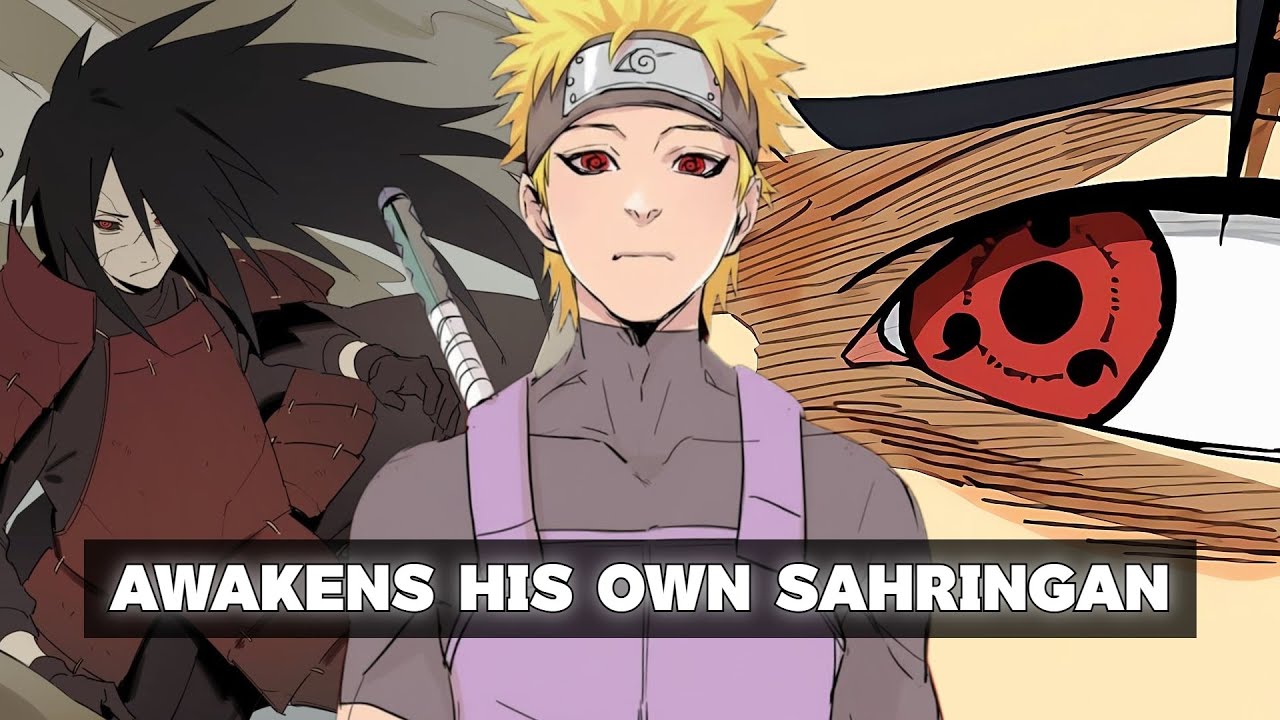 What if Naruto was Madara's grandson and awakened his own Sharingan?